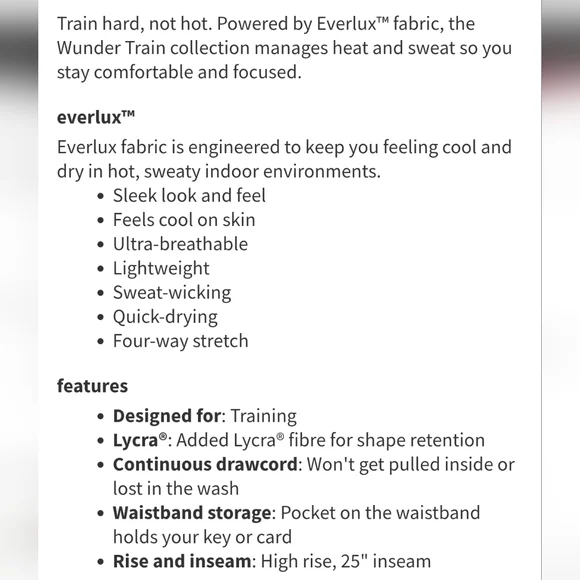 Lululemon Wunder Train High-Rise Tight 25" *Mirrorify Black Multi Size 10 - Picture 16 of 16